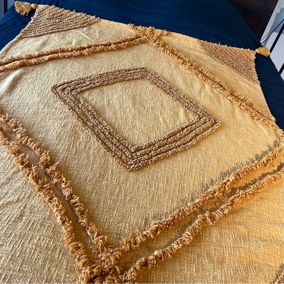 URBAN OUTFITTERS Aden Tufted Throw Blanket Handloom Cotton with Tassels
#0911241 - Picture 12 of 17